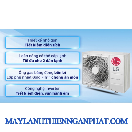 Máy lạnh Multi LG - lựa chọn tiết kiệm cho căn hộ chung cư