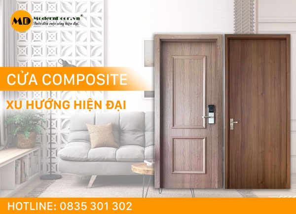 CỬA NHỰA COMPOSITE XU HƯỚNG HIỆN ĐẠI