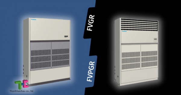 Phép so sánh giữa máy lạnh tủ đứng Daikin FVGR và FVPGR