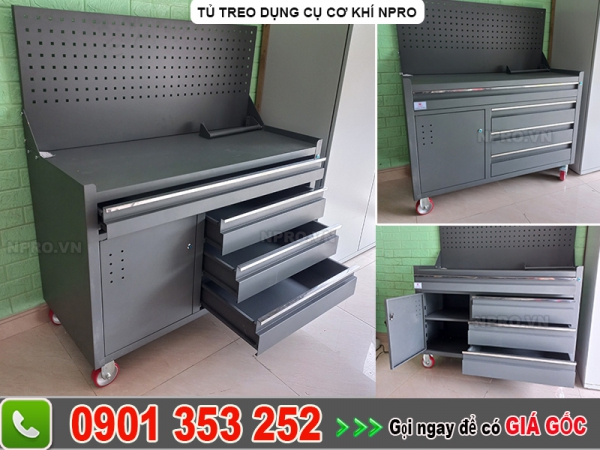 Tủ treo dụng cụ cơ khí mẫu mã đa dạng