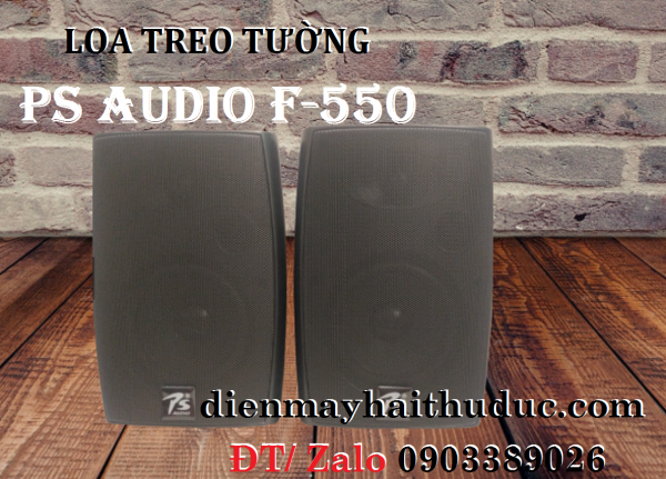 Loa treo tường PS Audio F-550 dòng loa nghe nhạc, đọc thông báo...