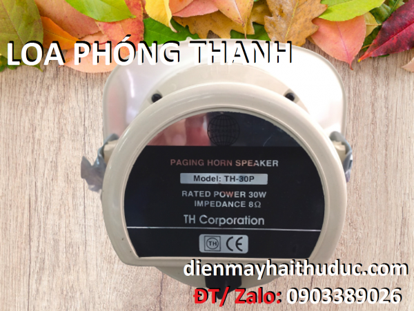 Loa phóng thanh TH-30 Watt sản xuất tại Việt Nam