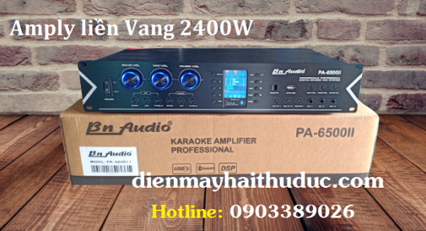 Cục đẩy liền vang BN Audio PA-6500 II đến từ Hàn Quốc