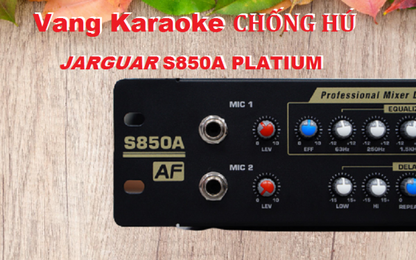 Vang cơ Jarguar S850A Platinum đến từ Korea