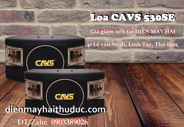 Loa Karaoke cao cấp CAVS 530SE đến từ Nhật Hoàng Audio