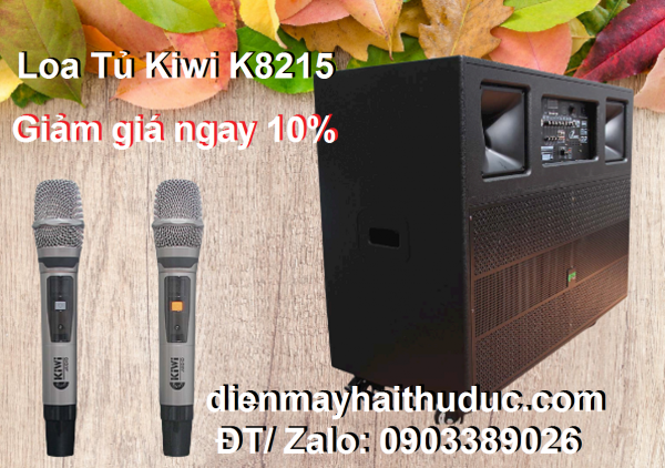 Loa tủ khổng lồ Kiwi K8215 kích thước hoành tráng, công suất khủng