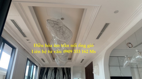 Máy lạnh giấu trần Mitshibishi Heavy và một số gợi ý sử dụng