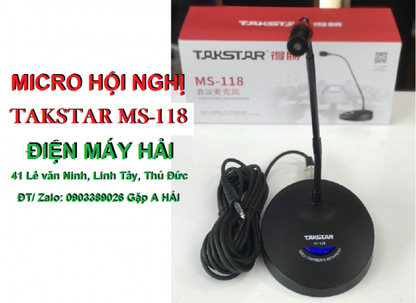 Micro hội nghị Takstar MS-118 hàng chính hãng 100%