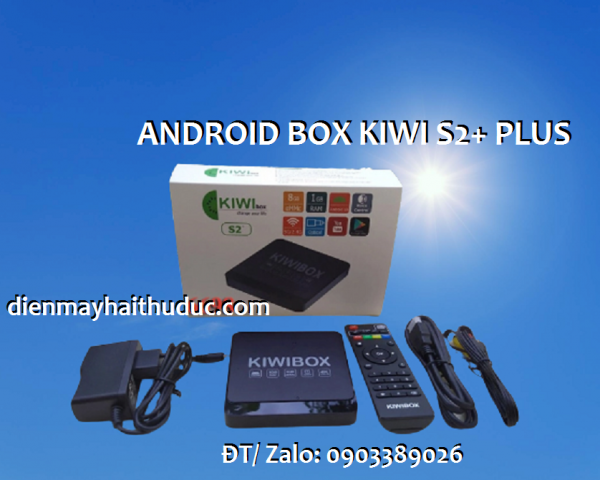 Android Box Kiwi S2+ Plus cấu hình nhỏ mà chạy tốt