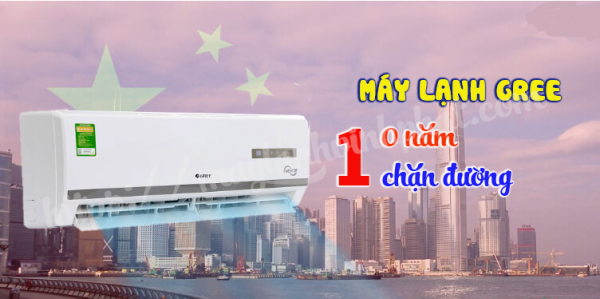 Máy lạnh GREE 10 năm 1 chặn đường và sự tin tưởng của khách hàng