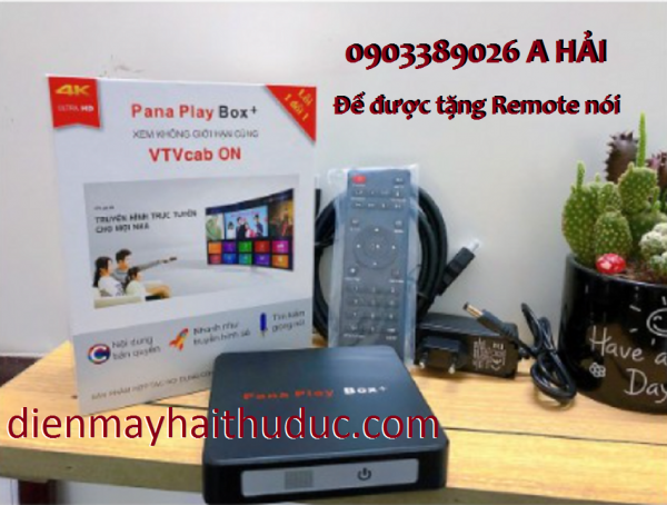 Đầu Pana Play Box+ 4K không thua bất cứ đầu Android nào trên thị trường