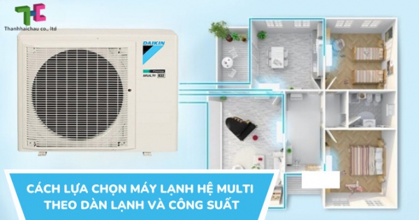 Các cách chọn mua máy lạnh hệ multi tốt nhất theo dàn lạnh, công suất