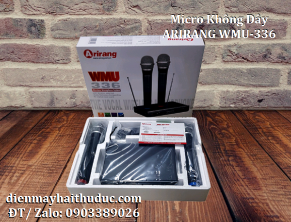 Micro không dây Arirang WMU-336 bảo hành 1 năm toàn quốc