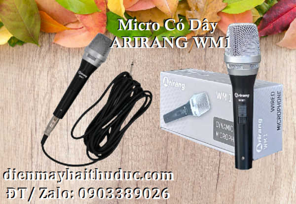 Micro có dây Arirang WM1 model mới có của năm nay