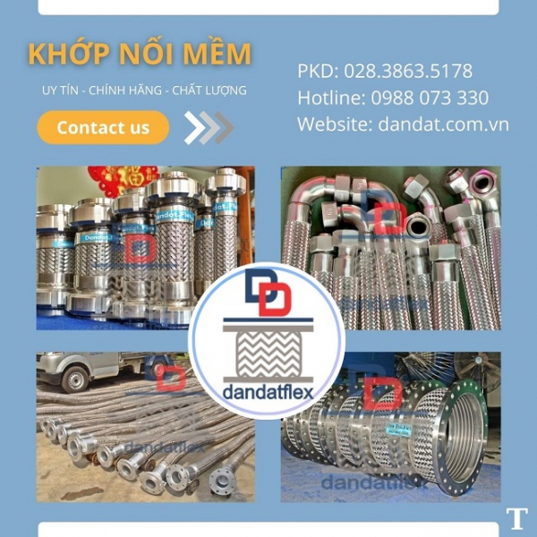 Khớp nối mềm rắc co ren,khớp nối mềm inox 304