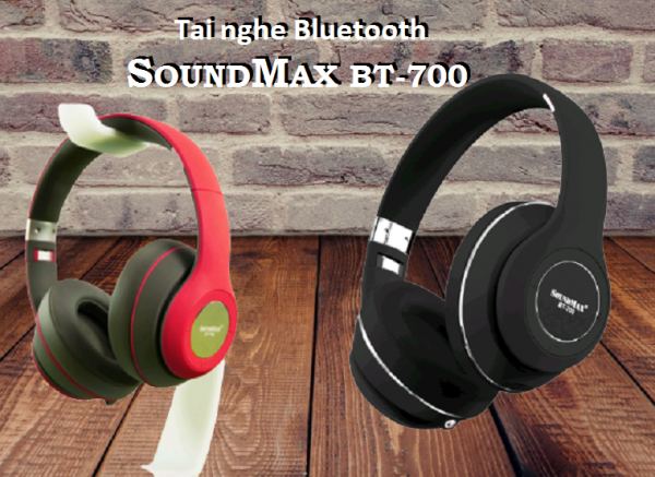 Tai nghe Bluetooth SoundMax BT-700 Sản phẩm mới chính hãng