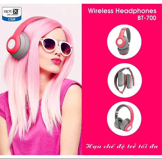 Tai nghe Bluetooth SoundMax BT-700 Sản phẩm mới chính hãng