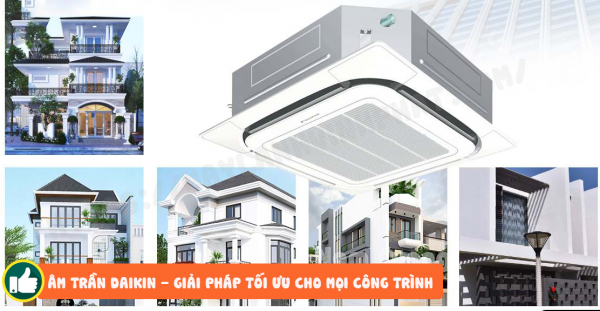 Máy lạnh âm trần cassette DAIKIN giải pháp tối ưu mọi công trình