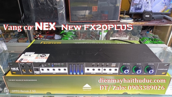 Vang cơ Nex New FX20Plus có chức năng Reverb Karaoke