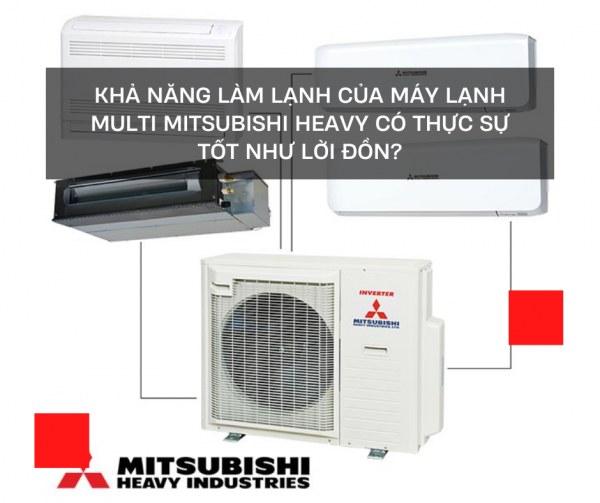 Đặt hàng mua máy lạnh multi Mitsubishi Heavy nhận ngay quà khủng trong tháng này