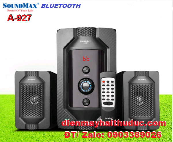 Loa vi tính Bluetooth SoundMax A-927 thiết kế 2.1