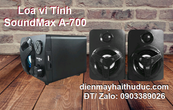 Loa vi tính SoundMax A-700 hỗ trợ Bluetooth, USB, thẻ SD