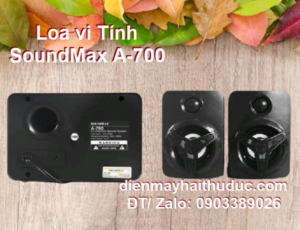 Loa vi tính SoundMax A-700 hỗ trợ Bluetooth, USB, thẻ SD