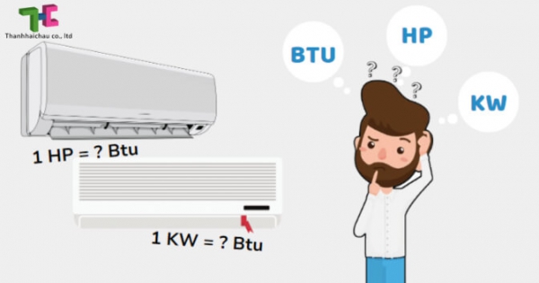 BTU, HP và KW có thể quy đổi qua lại với nhau không?