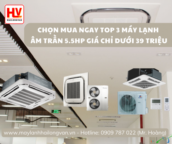 Mua máy lạnh âm trần để tiết kiệm thêm chi phí cho công trình