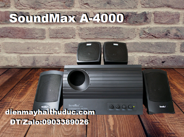 Loa SoundMax A-4000 trên 20 năm nổi tiếng ở thị trường VN