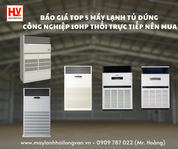 Chuyên lắp hệ thống máy lạnh tủ đứng công nghiệp 10HP chuyên nghiệp