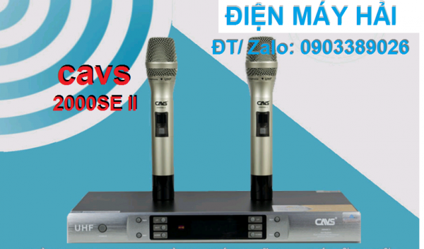 Micro không dây CAVS 2000SE II loại Mic đẳng cấp giá tầm trung