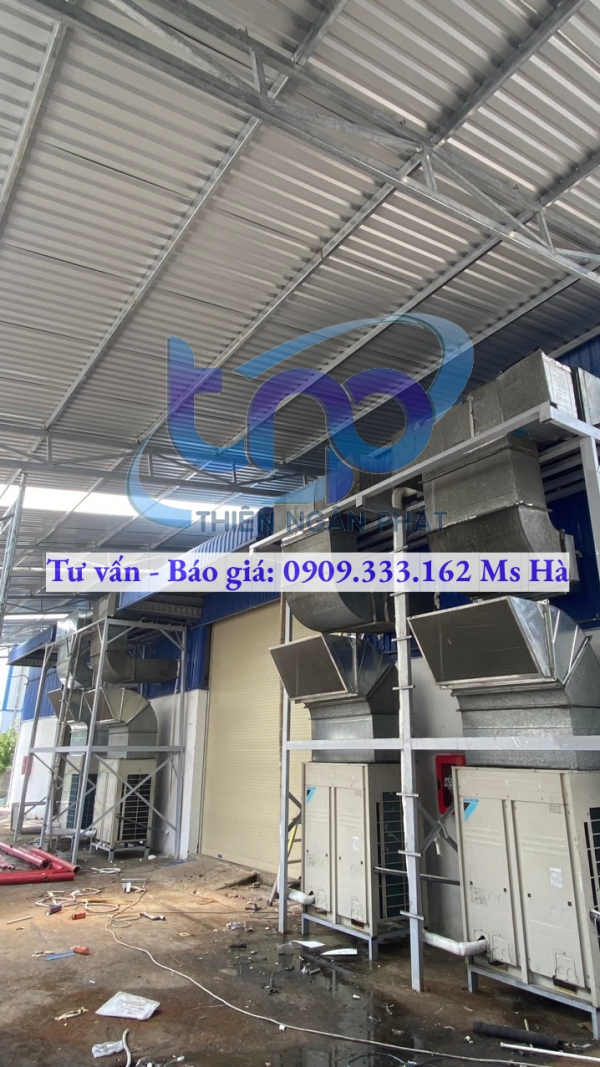 Tham khảo giá máy lạnh giấu trần Packaged và thi công lắp đặt.