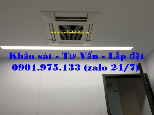 Tiết kiệm điện năng với công nghệ Inverter máy lạnh âm trần mới Daikin