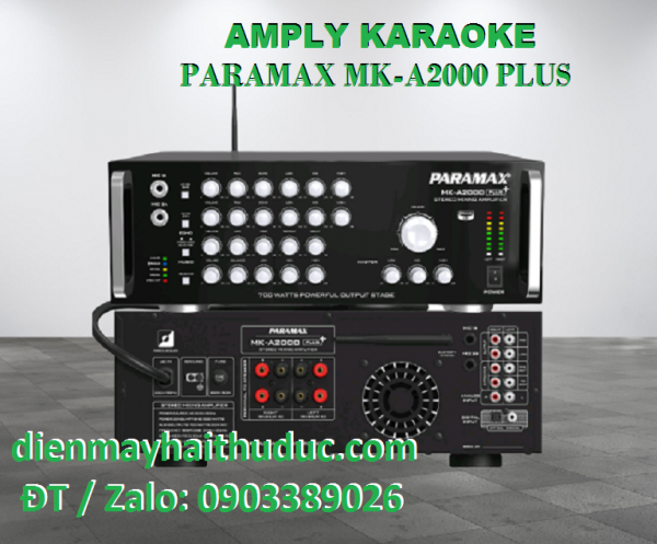 Amply 12 sò Paramax MK-A2000 Plus giảm giá đến 20%