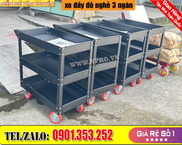 Tủ dụng cụ 2 cánh 4 tầng