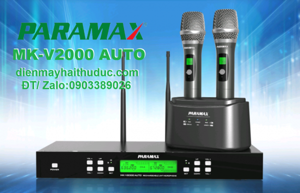 Micro Paramax MK-V2000 Auto bảo hành 36 tháng chính hãng