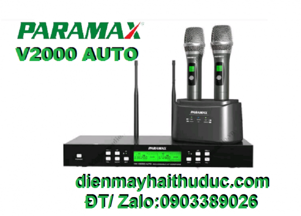 Micro Paramax MK-V2000 Auto bảo hành 36 tháng chính hãng