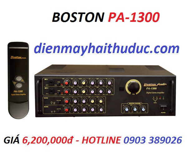 Amply Karaoke Boston PA-1300 chính hãng 100% Made in Korea