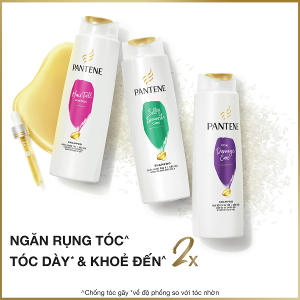 Pantene Pro-V Dầu Gội Ngăn Rụng Tóc / Suôn Mượt Óng Ả Chăm Sóc Tóc 1800ml