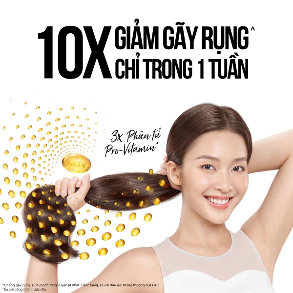 Pantene Pro-V Dầu Gội Ngăn Rụng Tóc / Suôn Mượt Óng Ả Chăm Sóc Tóc 1800ml