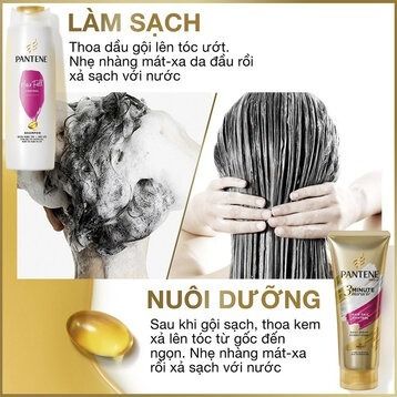 Pantene Pro-V Dầu Gội Ngăn Rụng Tóc / Suôn Mượt Óng Ả Chăm Sóc Tóc 1800ml