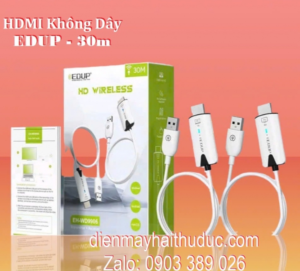 Thiết bị phát HDMI không dây EDUP chính hãng Việt Nam