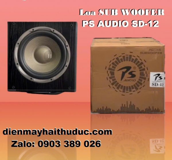 Loa Trầm PS Audio SD-12 chuyên karaoke gia đình rất hay