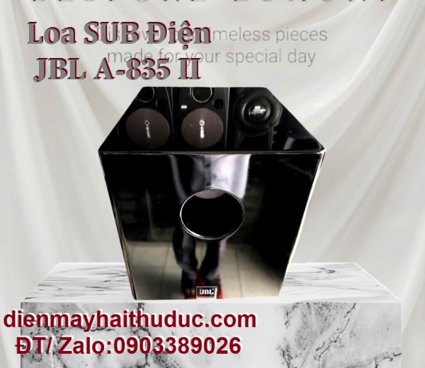 Loa Sub Điện JBL A-835 II công suất 250W với bass 30cm