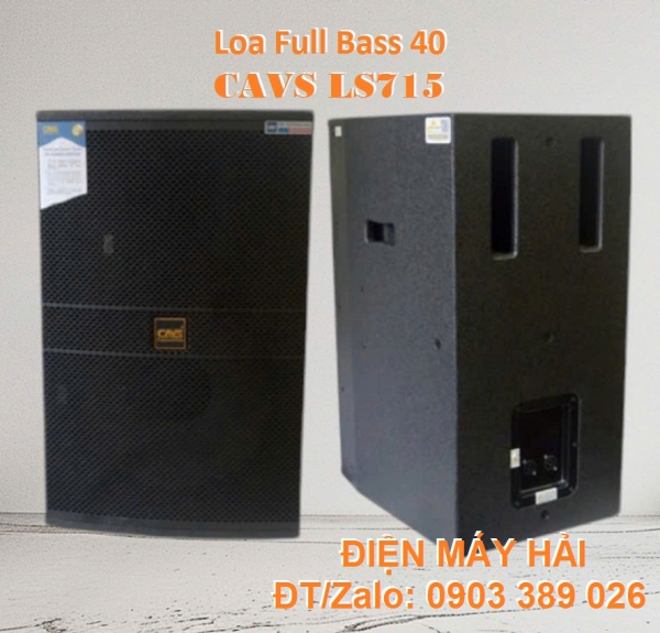 Loa sân khấu CAVS LS715 bass 40 công suất đến cả 1000W