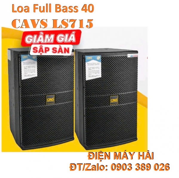 Loa sân khấu CAVS LS715 bass 40 công suất đến cả 1000W