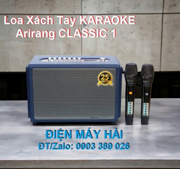 Loa xách tay Arirang Classic 1 new model của hãng