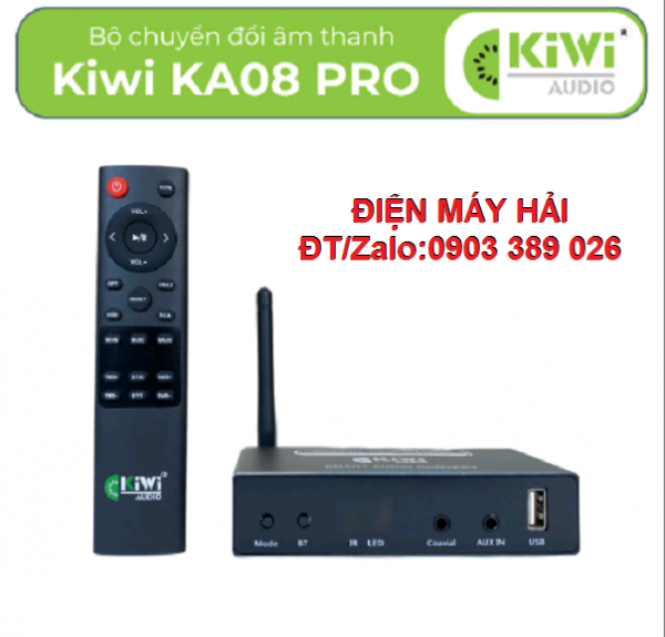 Bộ chuyển Optical Kiwi KA08 Pro Bluetooth 5.0 thu và phát đều được