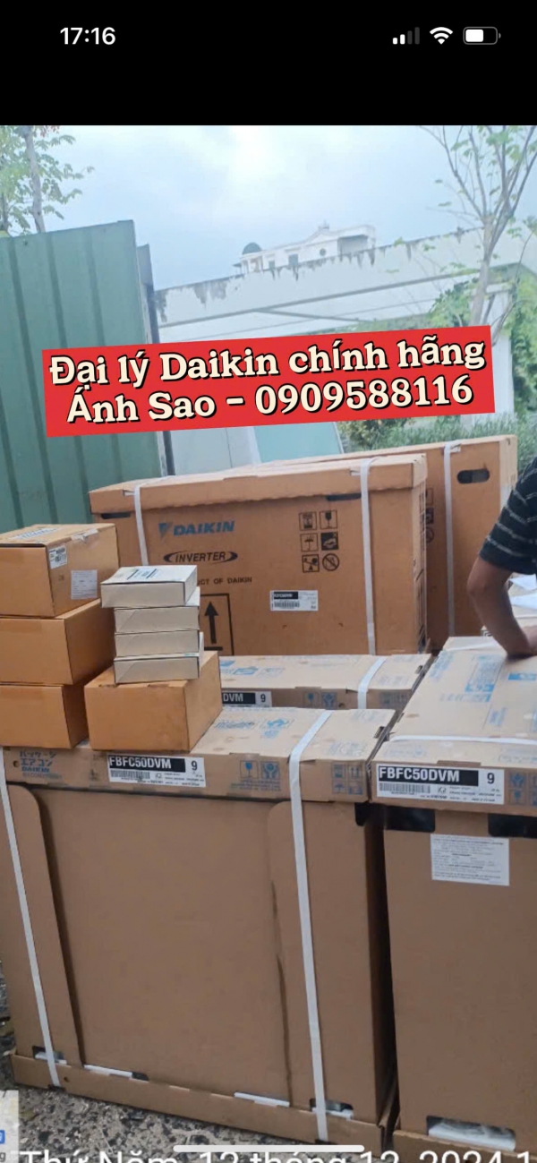 Tư Vấn Thiết Kế Lắp Đặt Trọn Gói Máy lạnh giấu trần Daikin